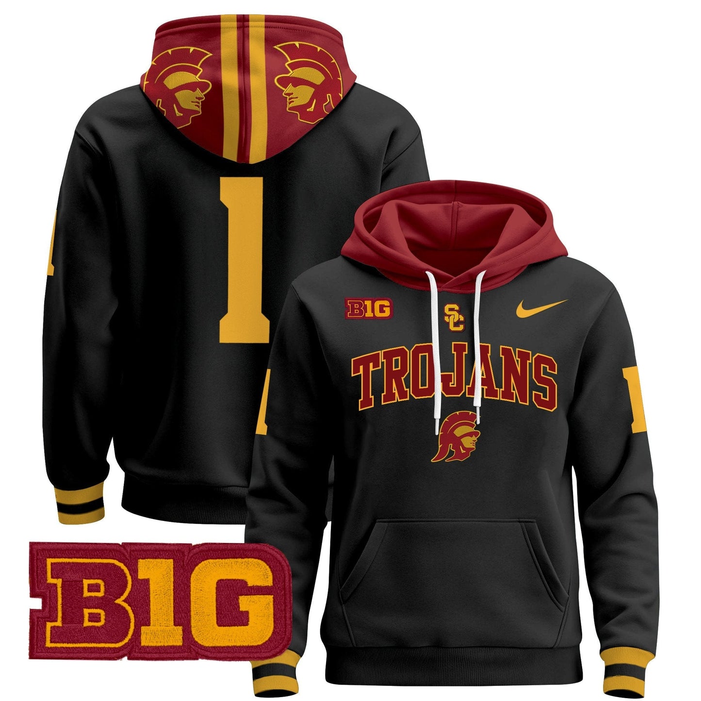 USC Trojans 2024 Pullover Hoodie V2