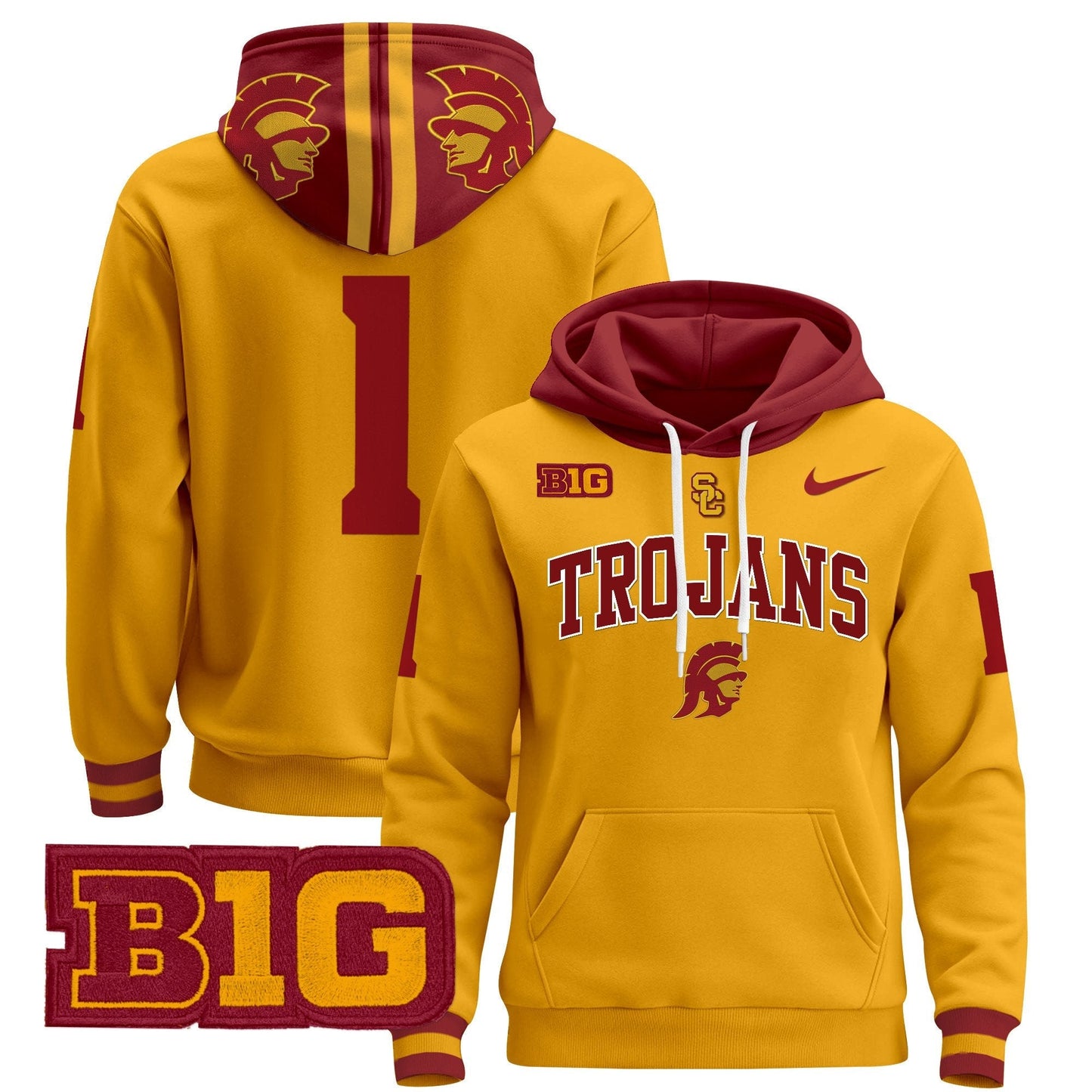 USC Trojans 2024 Pullover Hoodie V2