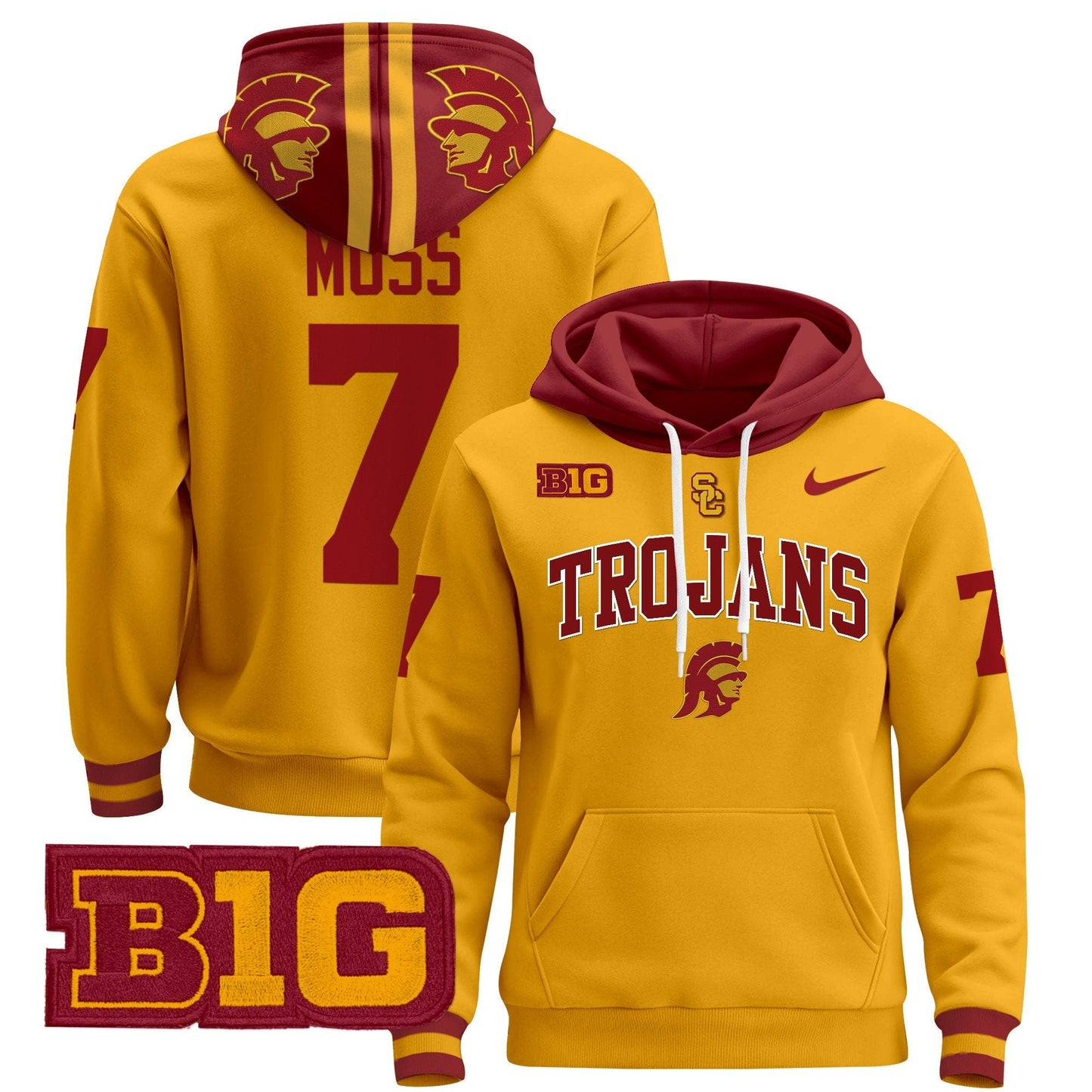 USC Trojans 2024 Pullover Hoodie V2