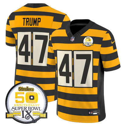 Pittsburgh Steelers Throwback 2024 Vapor Limited Jersey - All Stitched