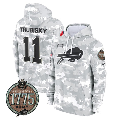 BUF 2024 Salute to Service Establishment Year Patch Fleece Pullover Hoodie