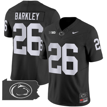 Penn State Nittany Lions 2024 Home Patch Vapor Limited Jersey - All Stitched