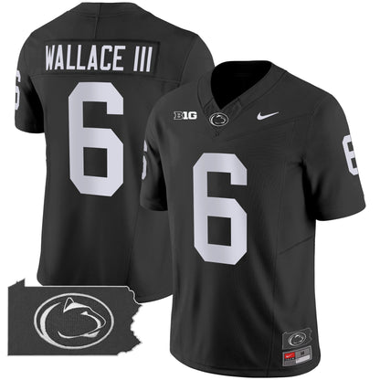 Penn State Nittany Lions 2024 Home Patch Vapor Limited Jersey - All Stitched