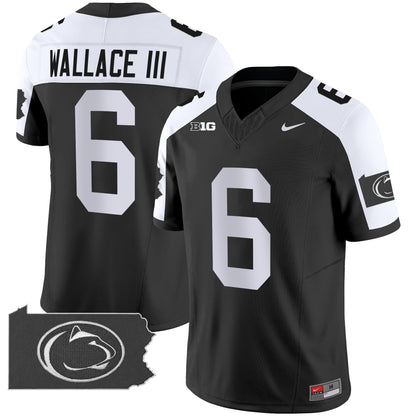Penn State Nittany Lions 2024 Home Patch Vapor Limited Jersey - All Stitched
