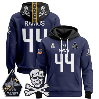Navy Midshipmen 2024 Pullover Hoodie V2