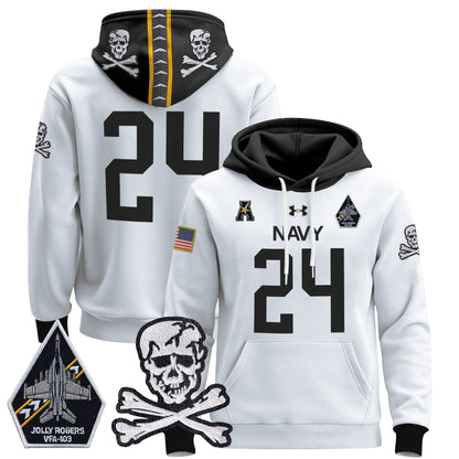 Navy Midshipmen 2024 Pullover Hoodie V2