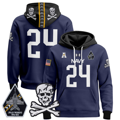 Navy Midshipmen 2024 Pullover Hoodie V2