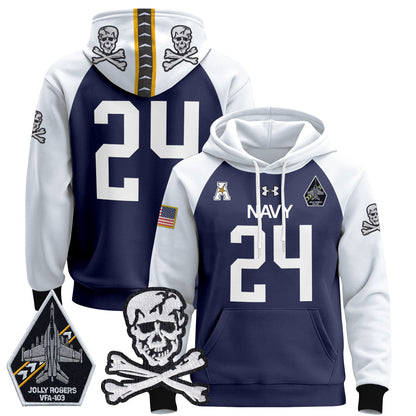 Navy Midshipmen 2024 Pullover Hoodie V2
