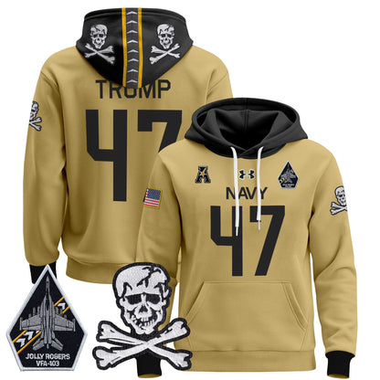 Navy Midshipmen 2024 Pullover Hoodie V2