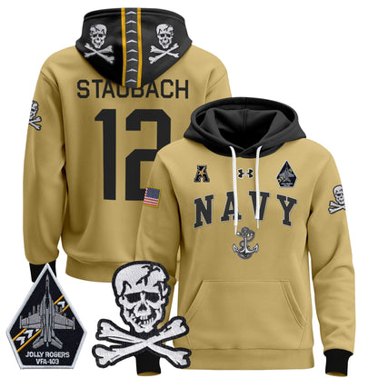 Navy Midshipmen 2024 Pullover Hoodie V4