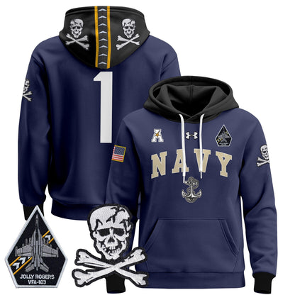 Navy Midshipmen 2024 Pullover Hoodie V4