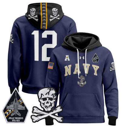 Navy Midshipmen 2024 Pullover Hoodie V4