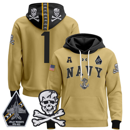 Navy Midshipmen 2024 Pullover Hoodie V4