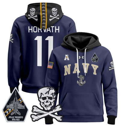 Navy Midshipmen 2024 Pullover Hoodie V4