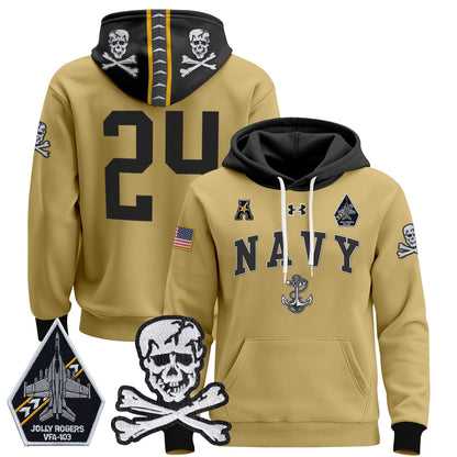 Navy Midshipmen 2024 Pullover Hoodie V4