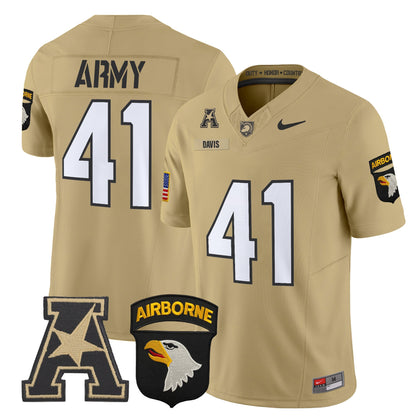 Army Black Knights 101st Airborne Division Patch 2024 Vapor Limited Jersey V2 - All Stitched