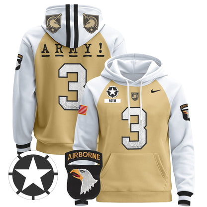 Army Black Knights 2024 Pullover Hoodie V2