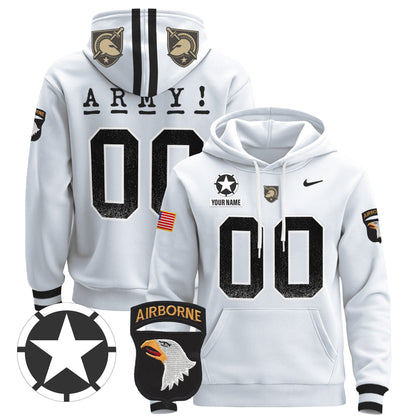 Army Black Knights 2024 Custom Pullover Hoodie V2