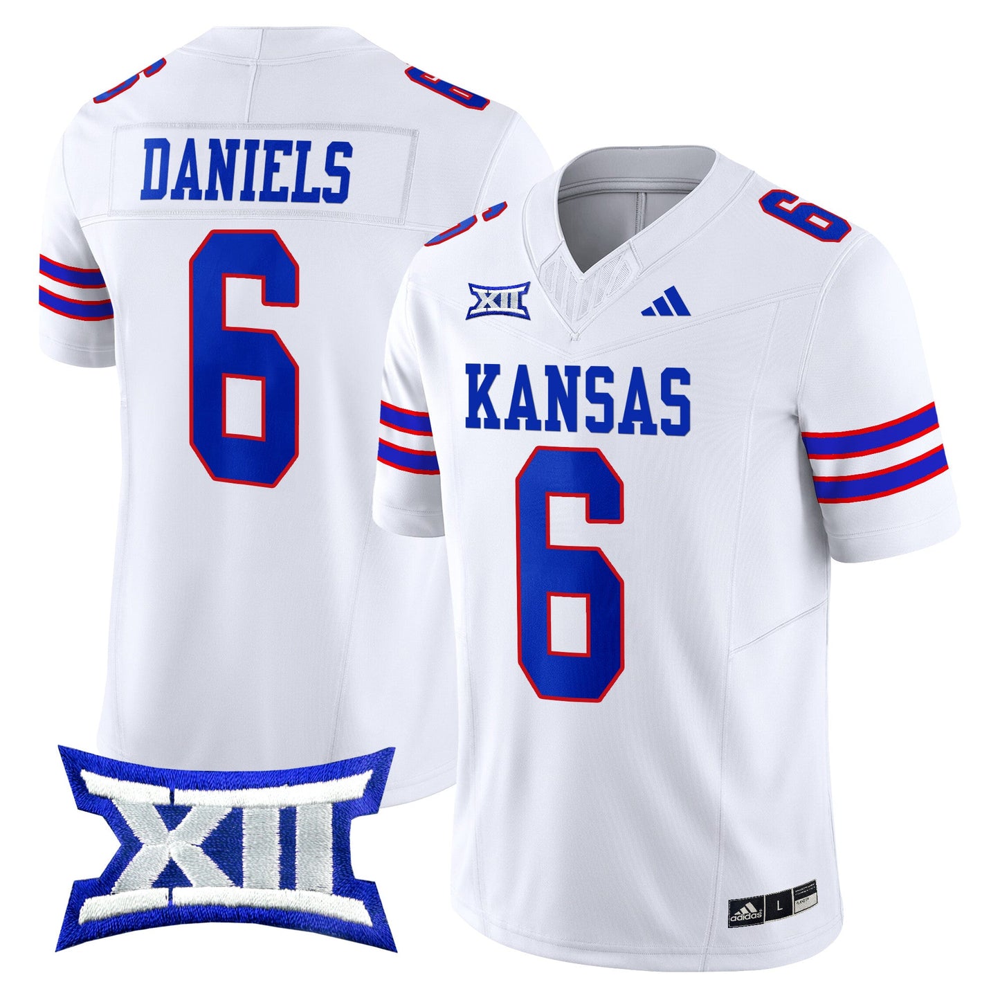 Kansas Jayhawks 2024 Vapor Limited Jersey V2 - All Stitched