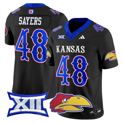 Kansas Jayhawks 2024 Vapor Limited Jersey V2 - All Stitched