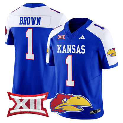 Kansas Jayhawks 2024 Vapor Limited Jersey V2 - All Stitched