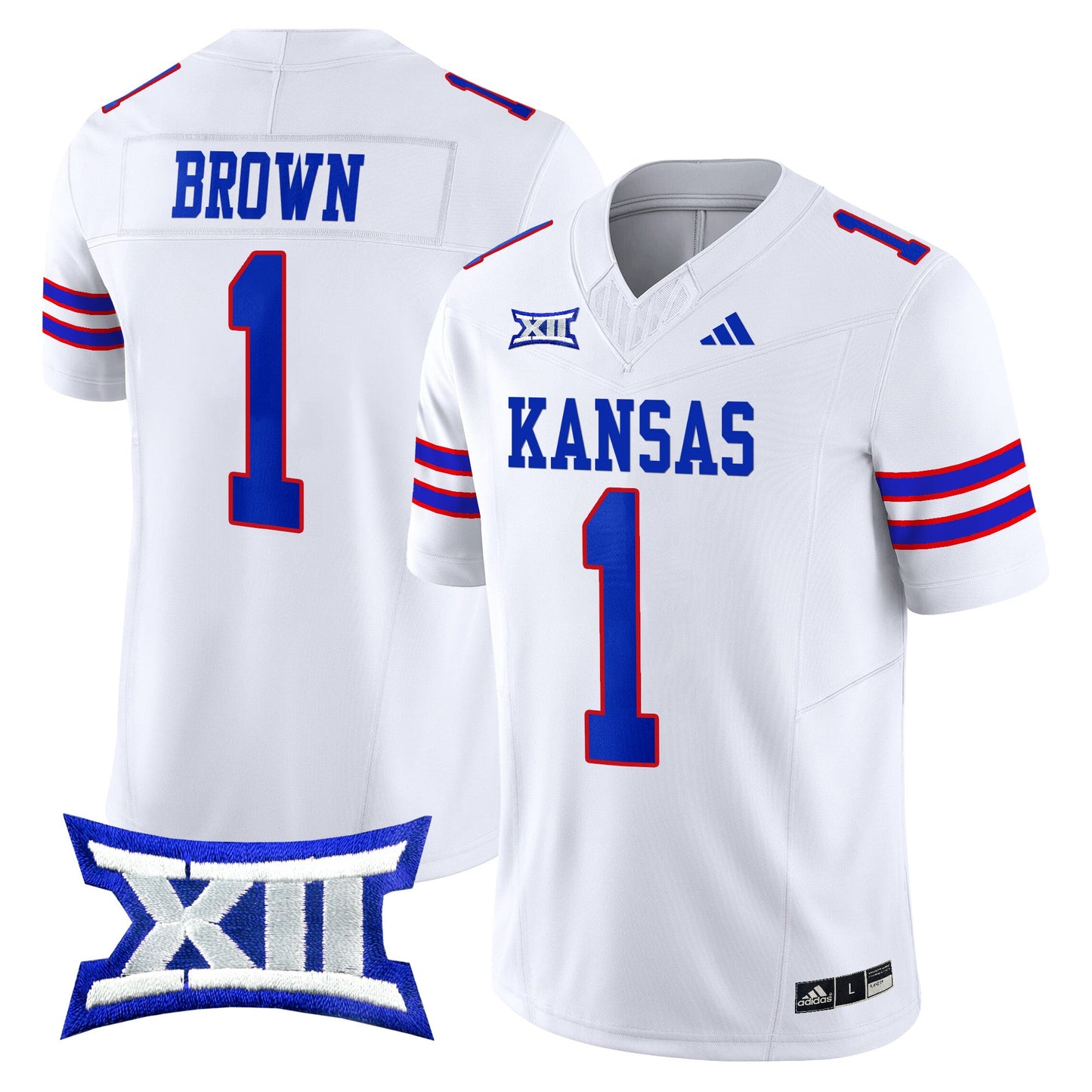 Kansas Jayhawks 2024 Vapor Limited Jersey V2 - All Stitched