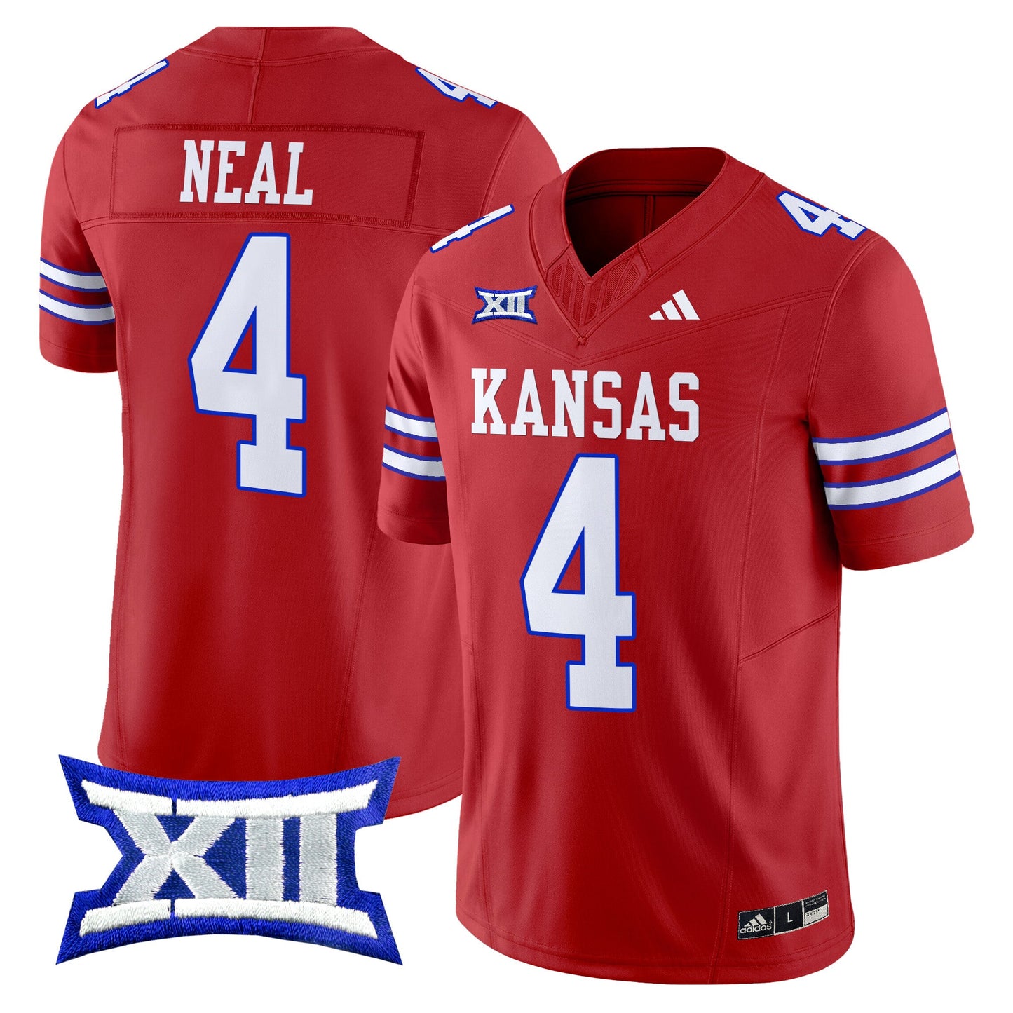 Kansas Jayhawks 2024 Vapor Limited Jersey V2 - All Stitched