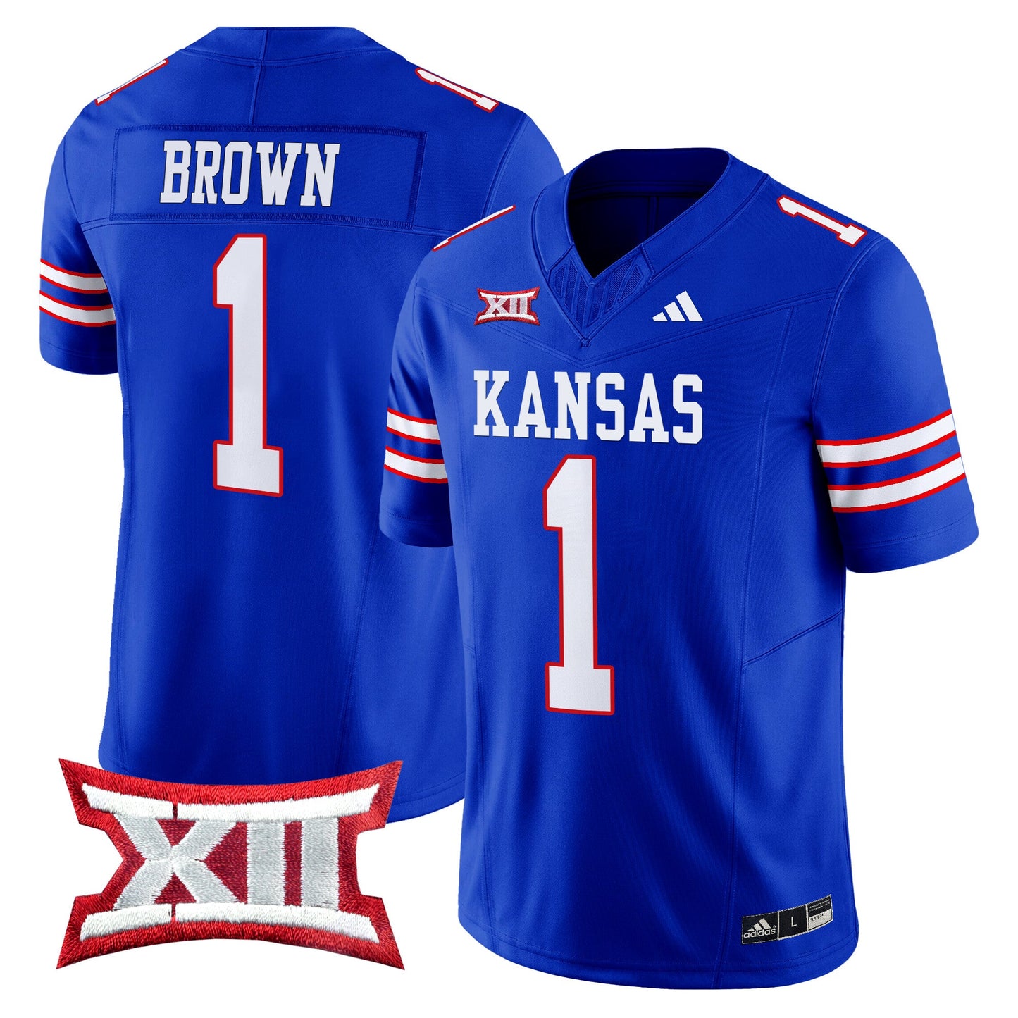 Kansas Jayhawks 2024 Vapor Limited Jersey V2 - All Stitched