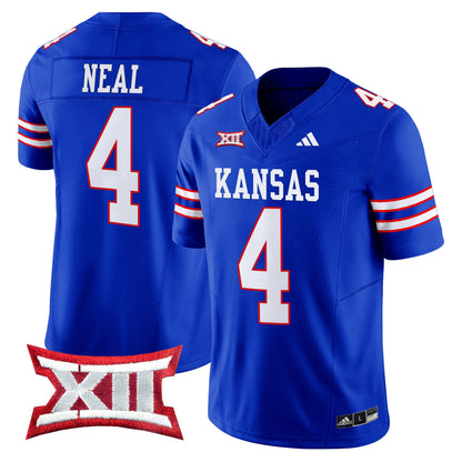 Kansas Jayhawks 2024 Vapor Limited Jersey V2 - All Stitched