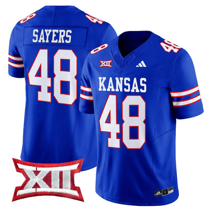 Kansas Jayhawks 2024 Vapor Limited Jersey V2 - All Stitched