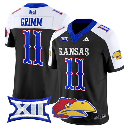 Kansas Jayhawks 2024 Vapor Limited Jersey V2 - All Stitched
