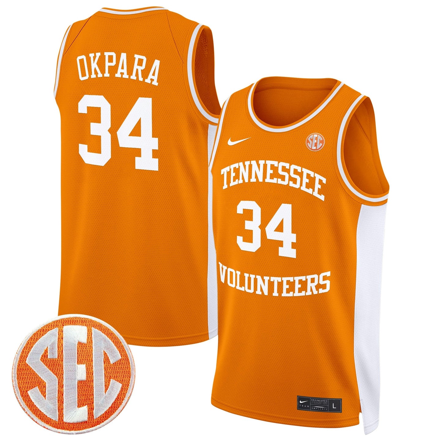 TENN 2024 Swingman Basketball Jersey - All Stitched