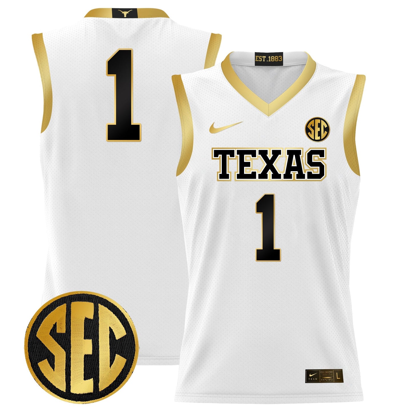 TEX 2024 Lightweight Basketball Jersey - All Stitched