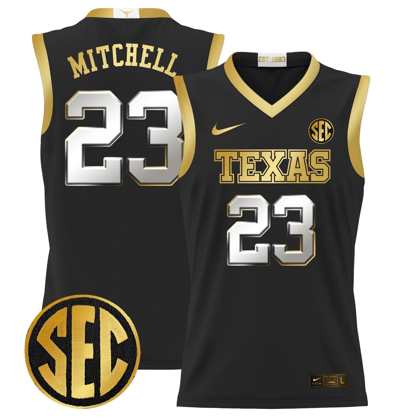 TEX 2024 Lightweight Basketball Jersey - All Stitched
