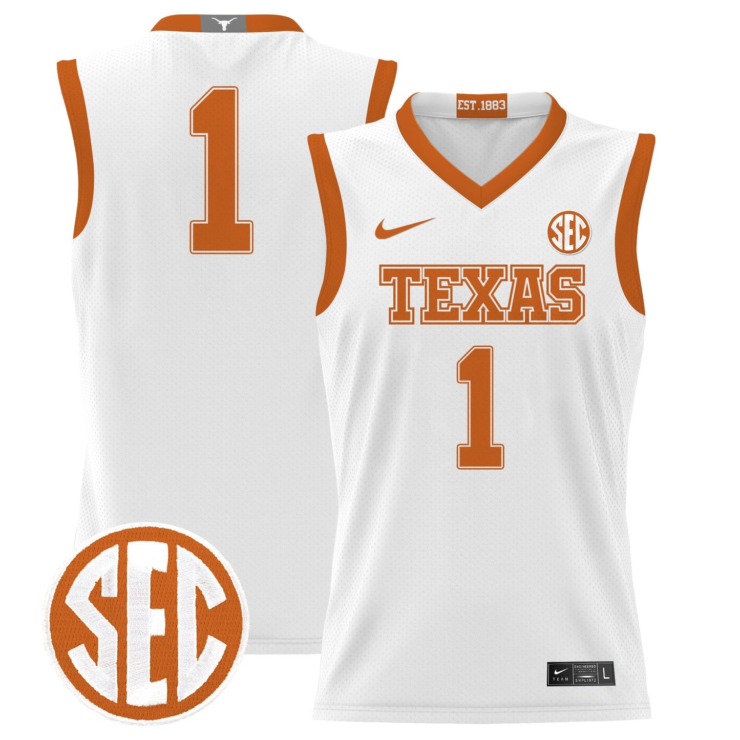 TEX 2024 Lightweight Basketball Jersey - All Stitched