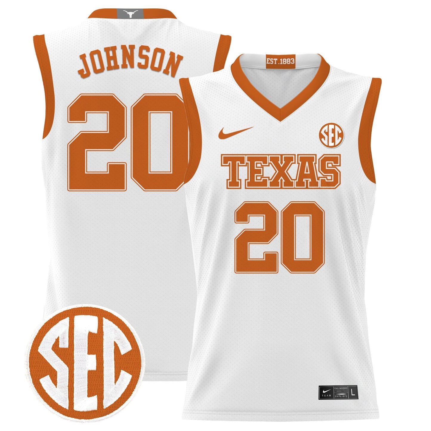 TEX 2024 Lightweight Basketball Jersey - All Stitched