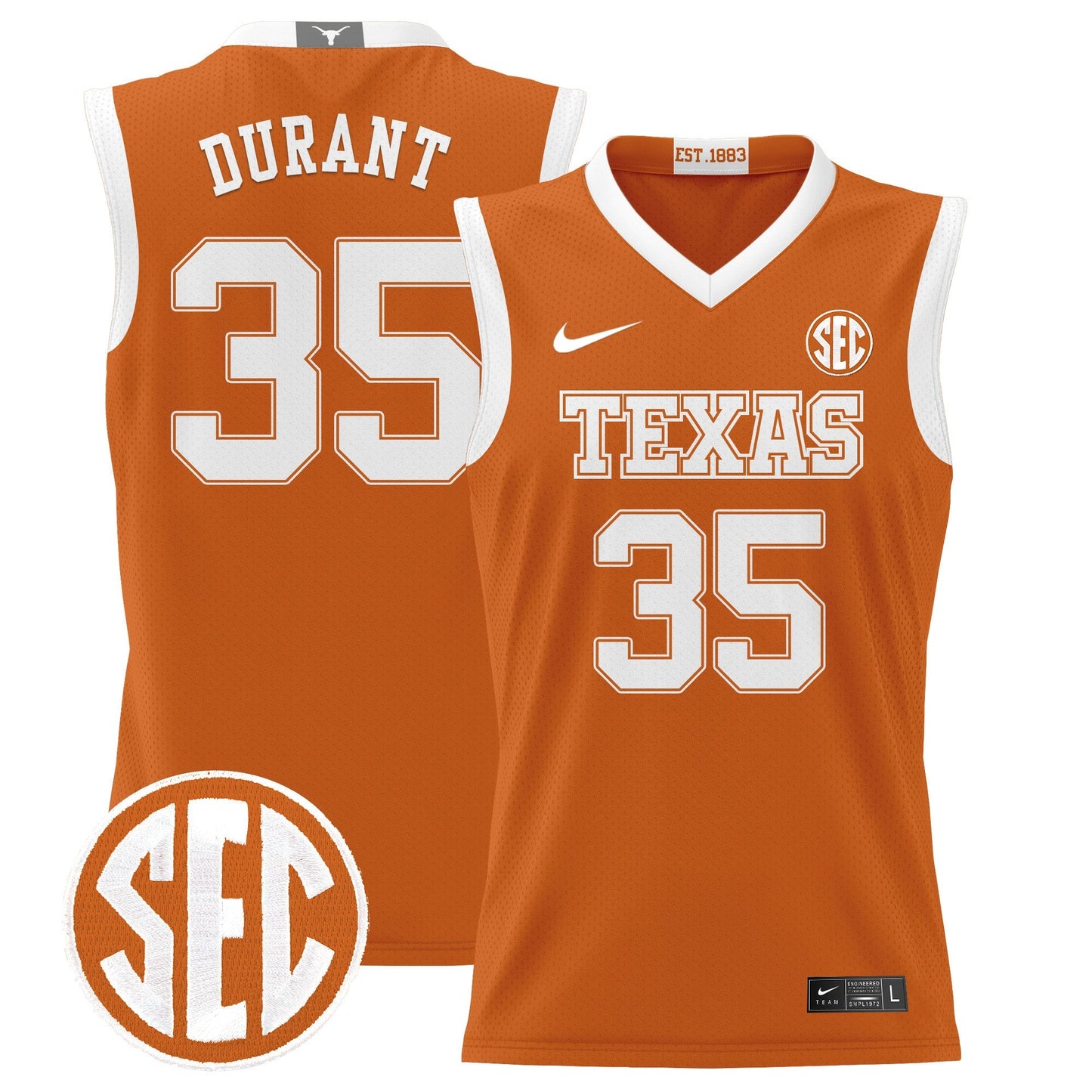 TEX 2024 Lightweight Basketball Jersey - All Stitched