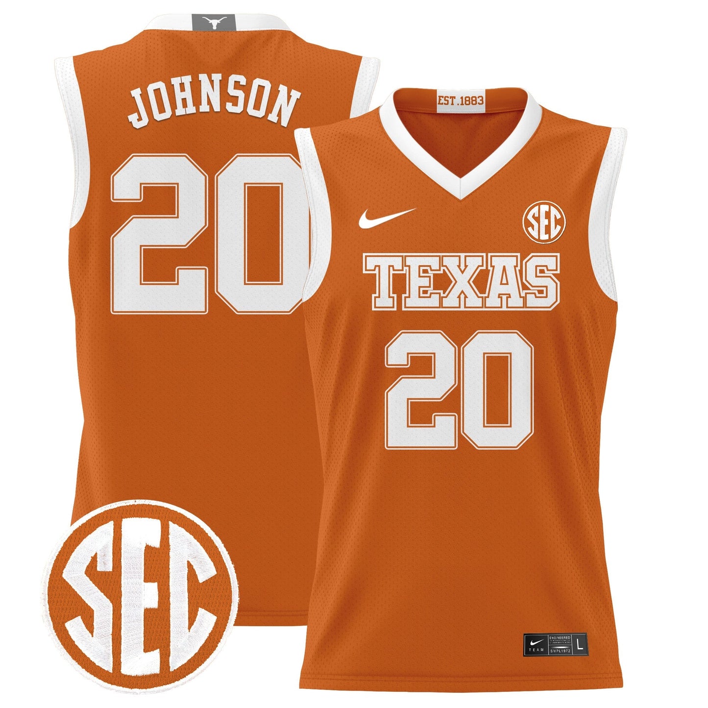 TEX 2024 Lightweight Basketball Jersey - All Stitched