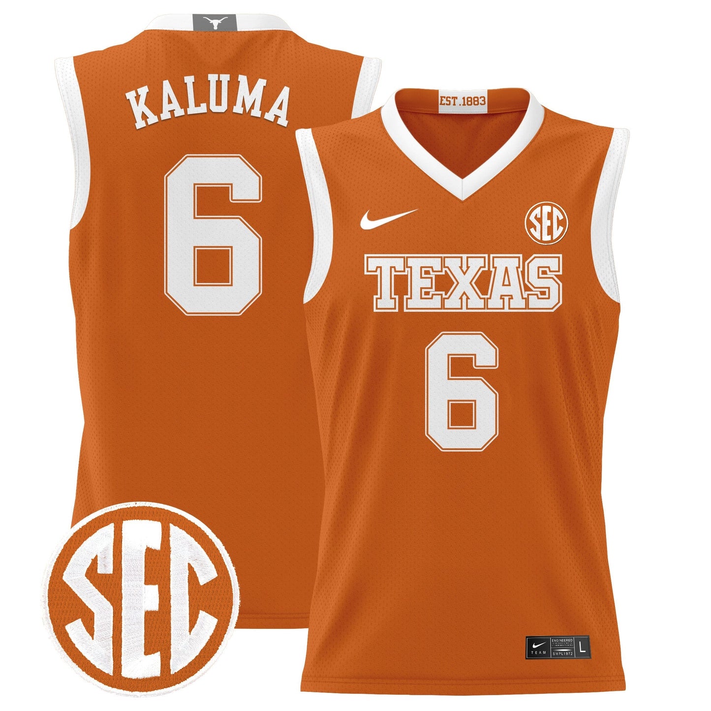 TEX 2024 Lightweight Basketball Jersey - All Stitched