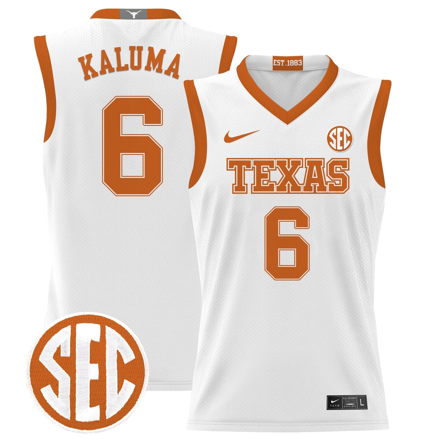 TEX 2024 Lightweight Basketball Jersey - All Stitched