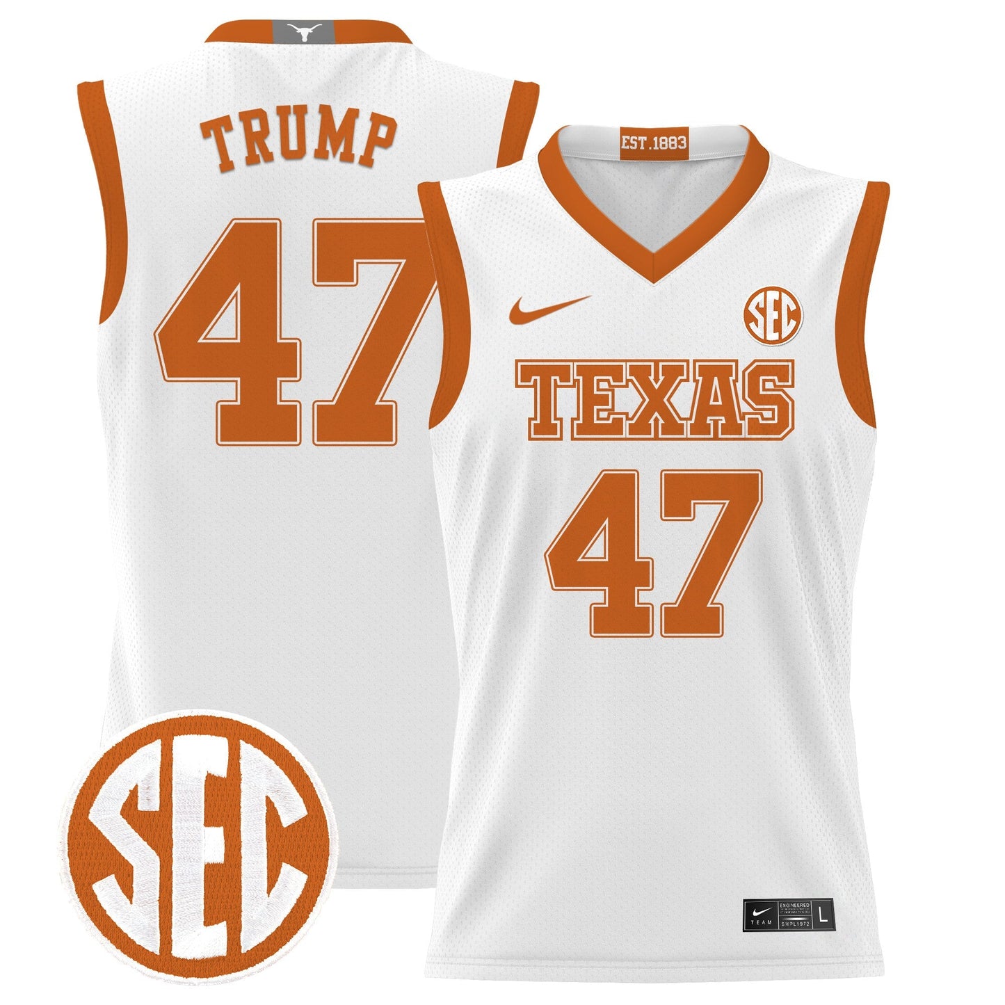 TEX 2024 Lightweight Basketball Jersey - All Stitched