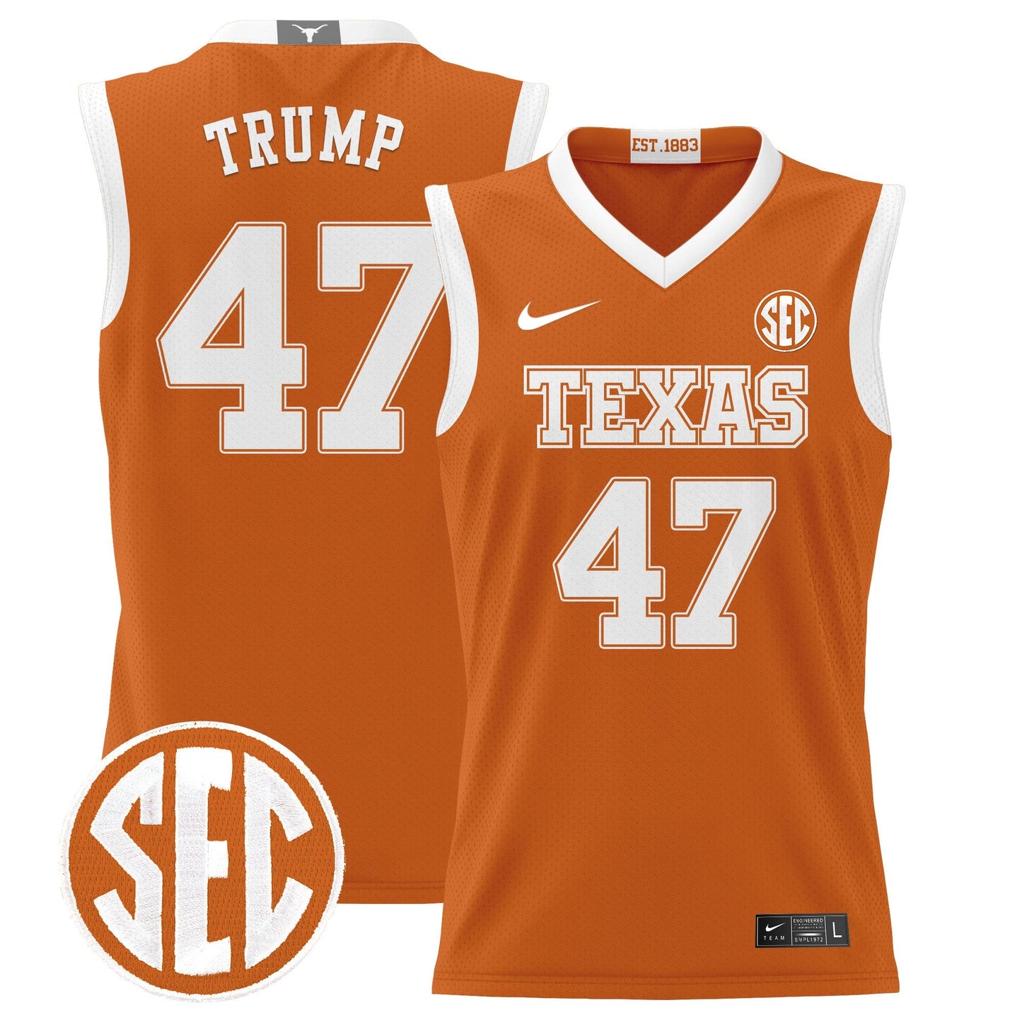 TEX 2024 Lightweight Basketball Jersey - All Stitched