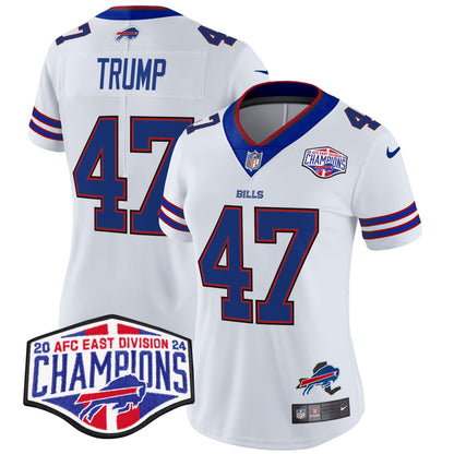 Women's Bills 2024 AFC East Division Champions Vapor Limited Jersey - All Stitched