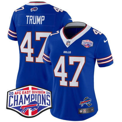Women's Bills 2024 AFC East Division Champions Vapor Limited Jersey - All Stitched