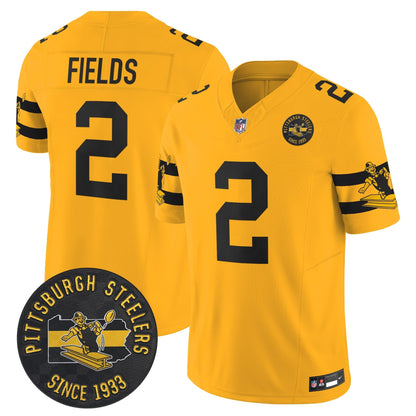 PIT Throwback 1933 Patch Vapor Limited Jersey - All Stitched