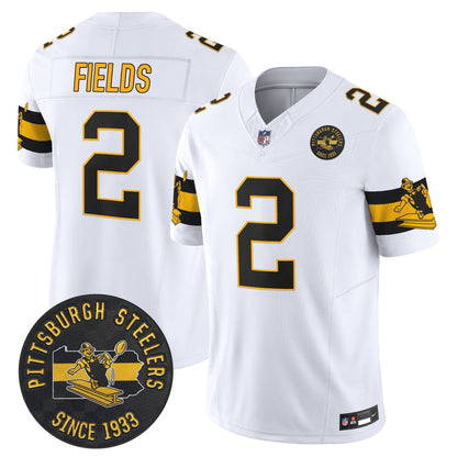 PIT Throwback 1933 Patch Vapor Limited Jersey - All Stitched