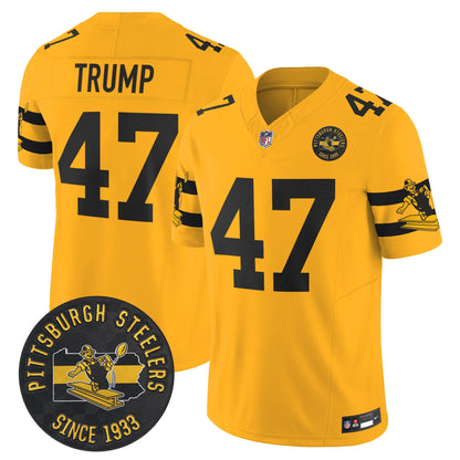 PIT Throwback 1933 Patch Vapor Limited Jersey - All Stitched