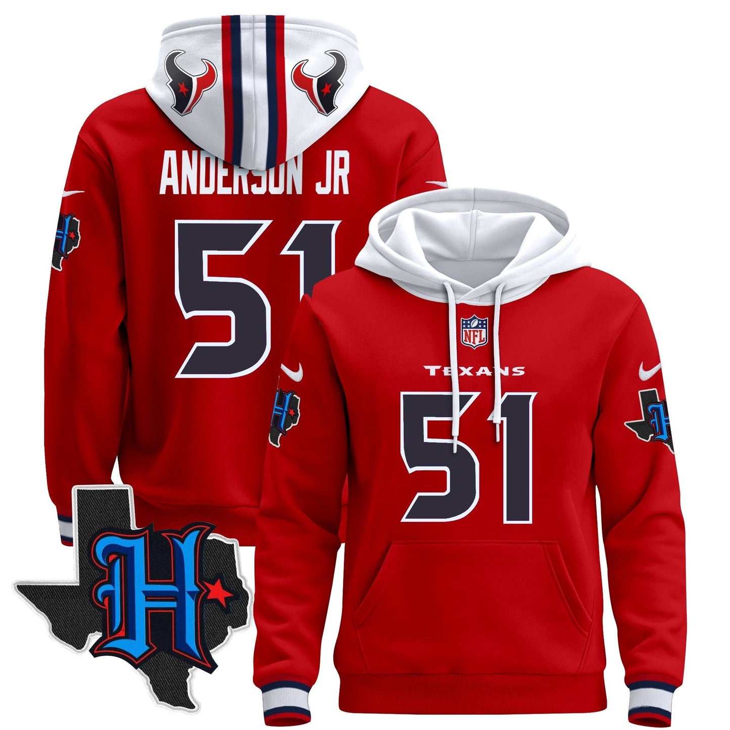 Houston Texans2024 Pullover Hoodie