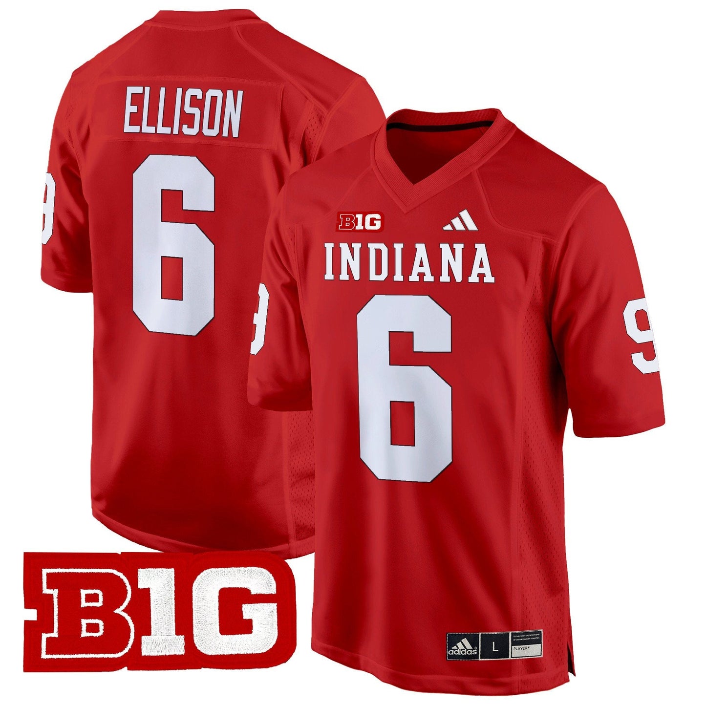 Indiana Hoosiers 2024 Game Jersey V2 - All Stitched