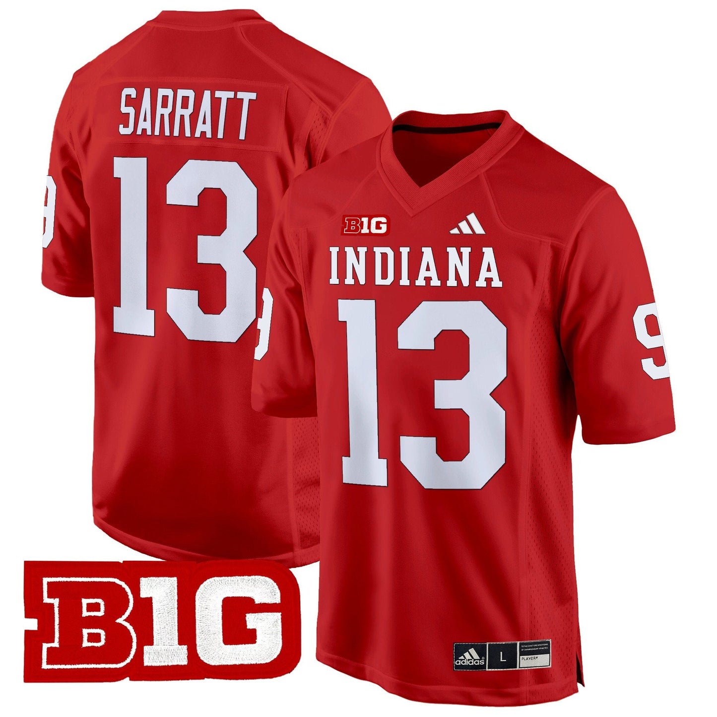 Indiana Hoosiers 2024 Game Jersey V2 - All Stitched